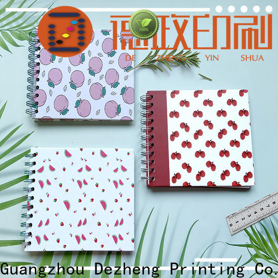 Dezheng Custom self stick albums for photographers Suppliers for gift