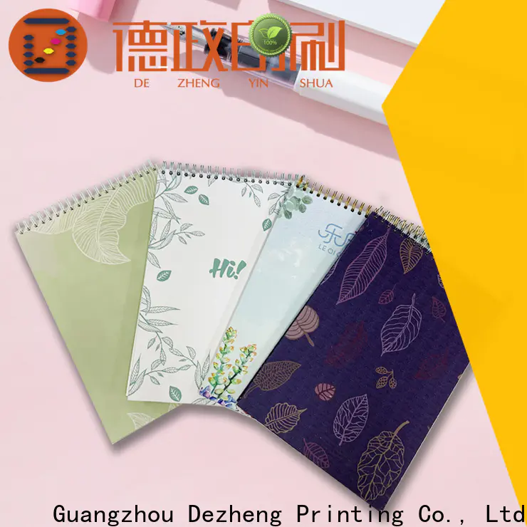 Dezheng High-quality School Notebooks Wholesale for notetaking