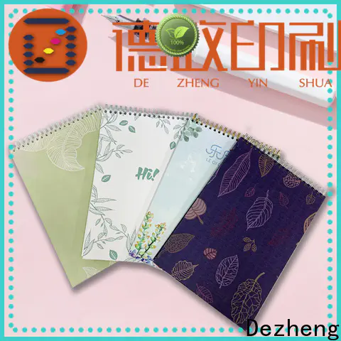 Dezheng custom leather notepad manufacturers for journal