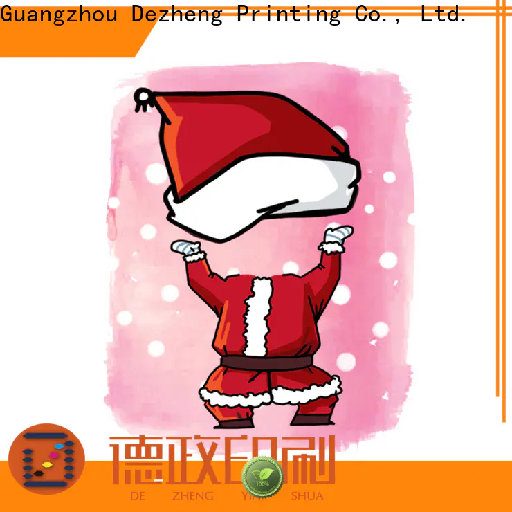 Dezheng greeting holiday christmas cards customization for Christmas gift