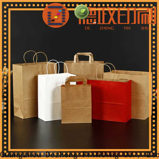 Dezheng kraft paper jewelry boxes for business
