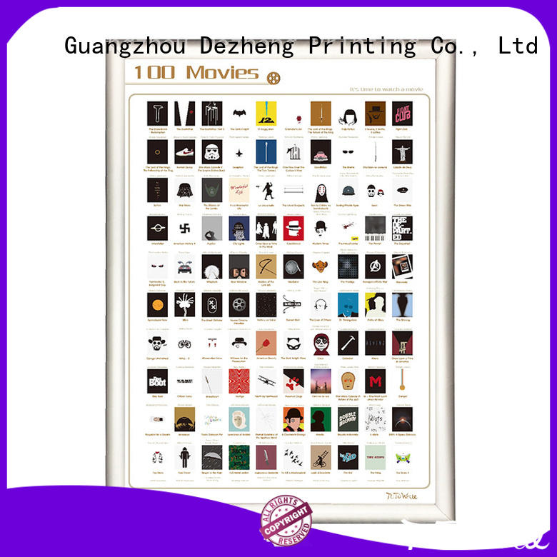 Dezheng at discount book scratch poster sm001 For movies collect