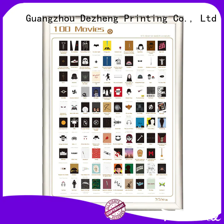 Dezheng at discount book scratch poster sm001 For movies collect