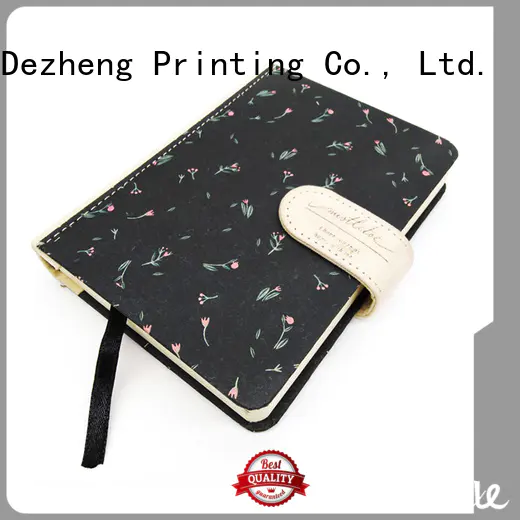 Dezheng a5 custom printed notebooks free sample For journal