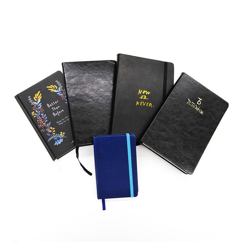 product-A5 Custom High Quality Hardcover PU Leather Journal Writing Notebook-Dezheng-img-2