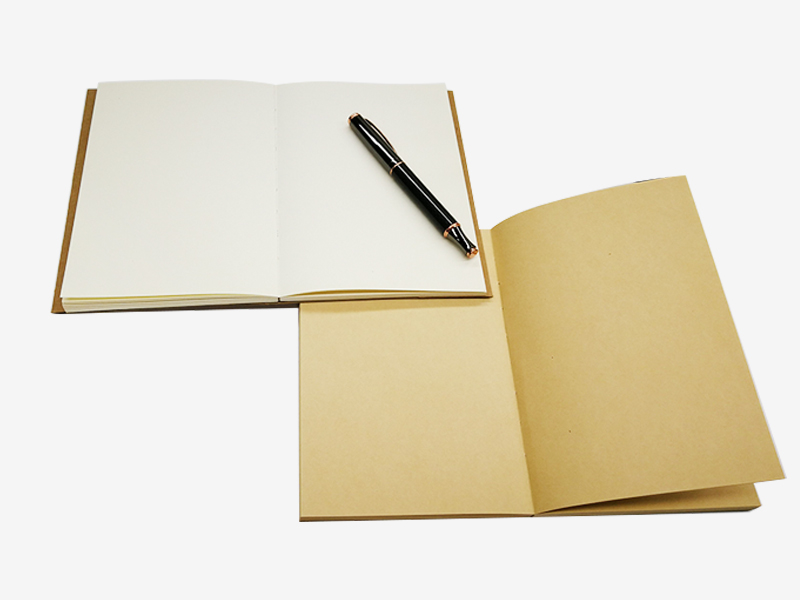 32K/16K Blank Thick Paper Sketchbook Linen Cover Loose-leaf