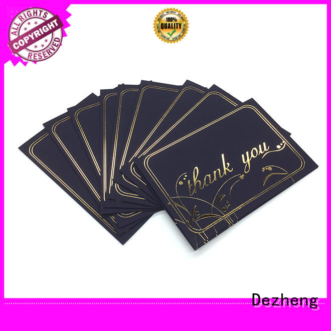 Dezheng New greeting card with envelope customization for friendship