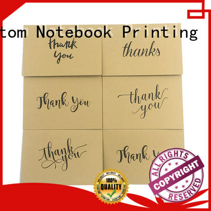 Dezheng thank professional thank you cards OEM for gift