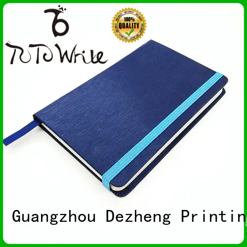bound Writing Notebook blue For note-taking Dezheng