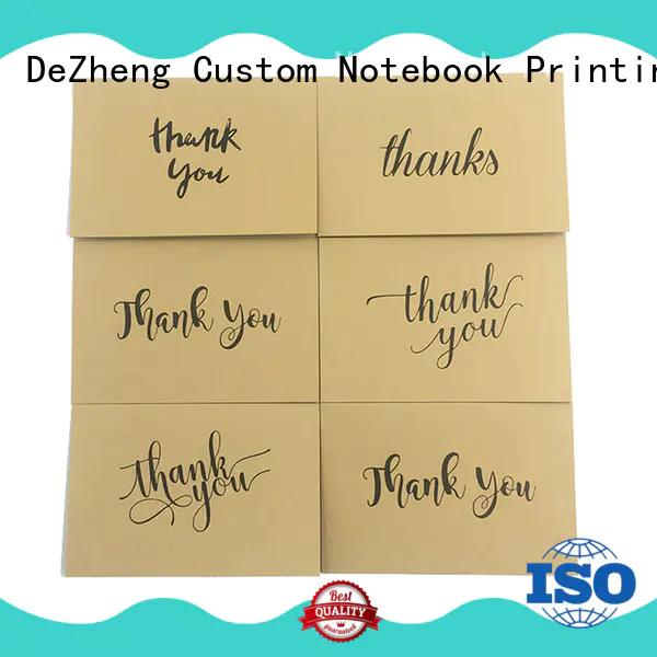Dezheng Breathable thank you card for friend free sample for festival
