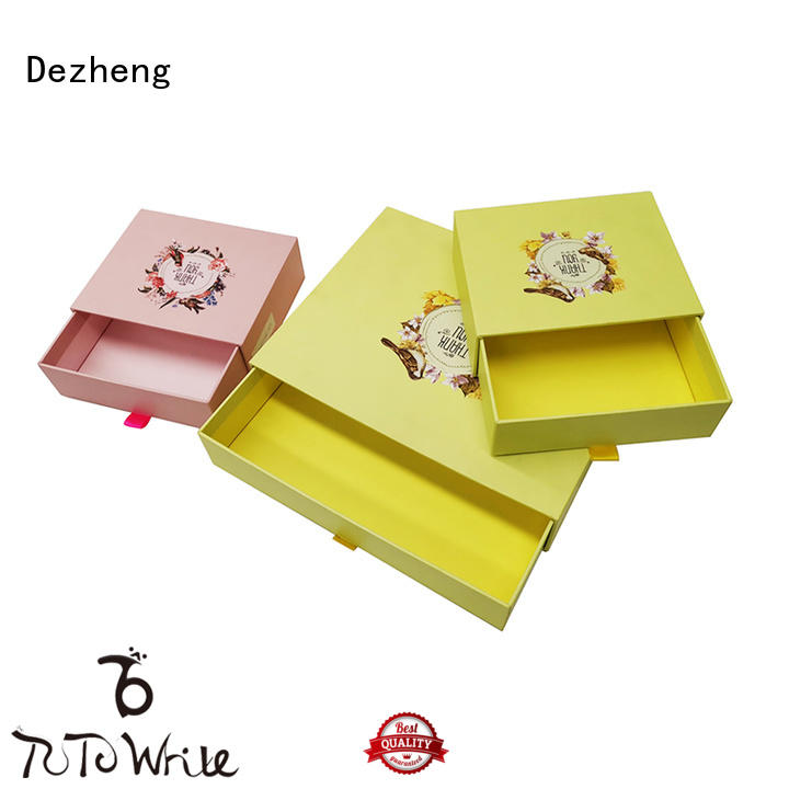 book cardboard packing boxes OEM for gift Dezheng