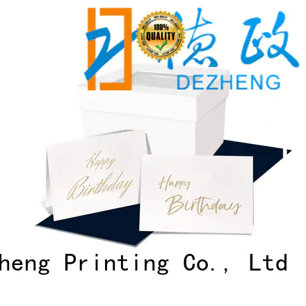 Dezheng on-sale custom made birthday cards paper For birthday