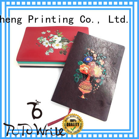 Dezheng edge PU Leather Notebooks get quote for career