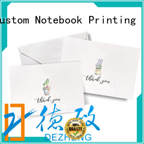 Dezheng cards custom design greeting cards Supply for friendship