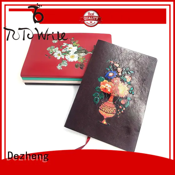 journal personalized leather journals notebooks bookmark for note taking Dezheng