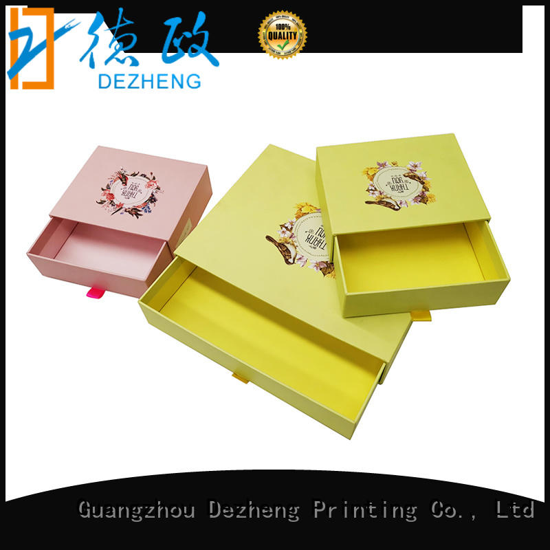 paper custom made paper boxes flip for festival Dezheng