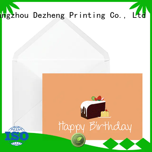 Dezheng boxes happy birthday beautiful cards free sample For birthday