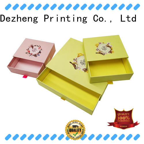 Dezheng personalized custom packaging boxes OEM for gift