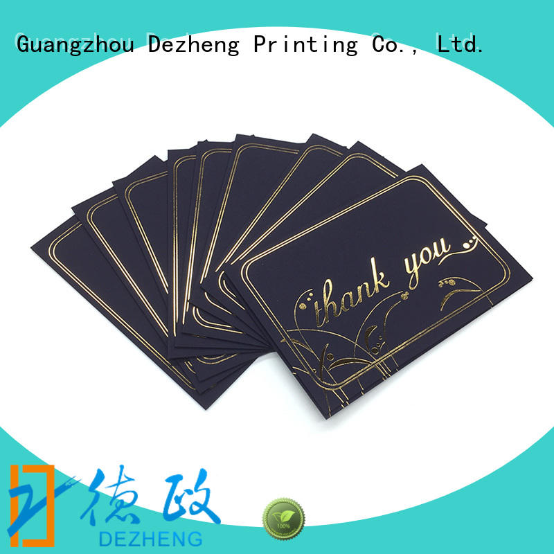 Dezheng greeting beautiful greeting cards company for festival