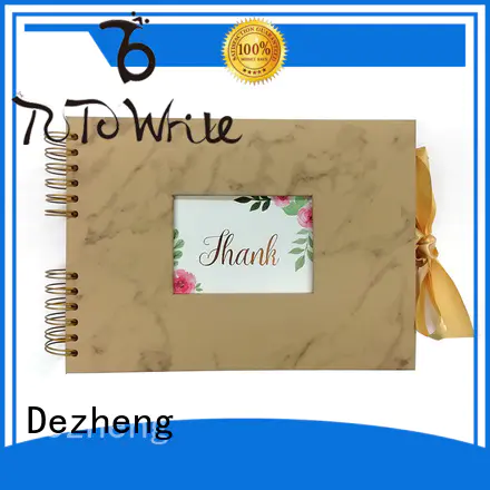 Dezheng closure leather photo albums get quote For photo saving