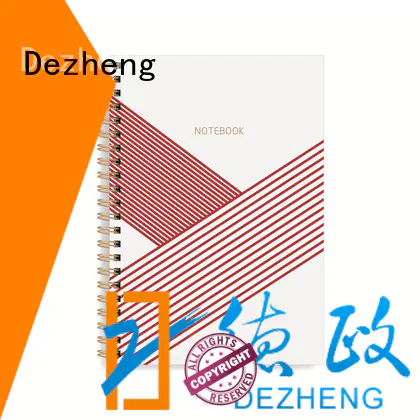 Dezheng solid mesh notebook spiral binding OEM for note taking