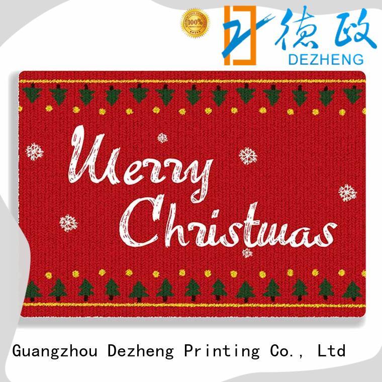 durable merry christmas personalized cards animal Supply For festival gift