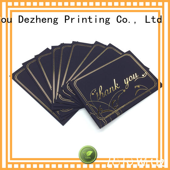 Dezheng paper greeting card with envelope buy now for friendship