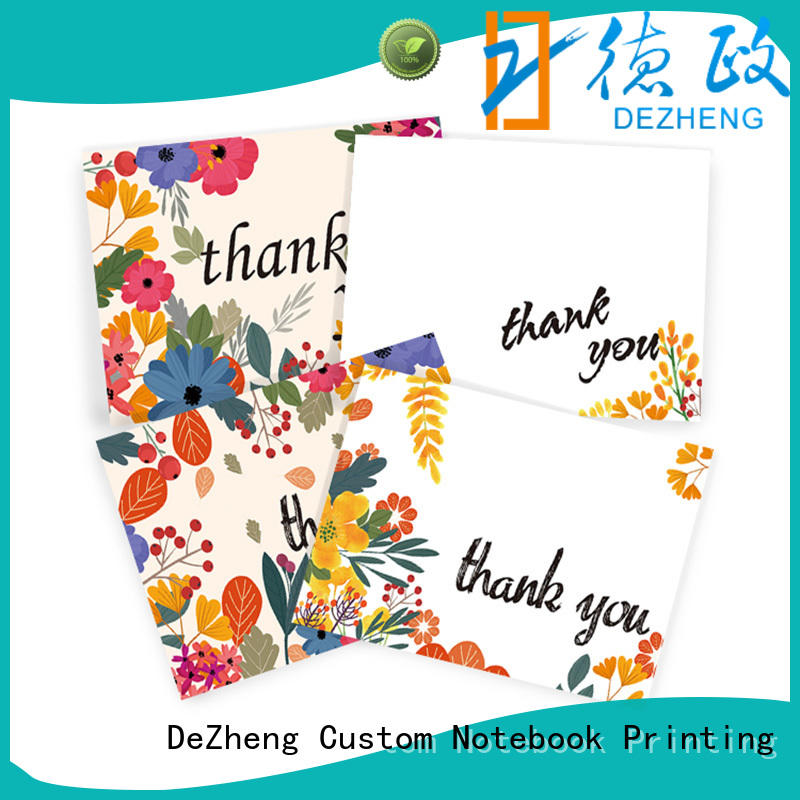 Custom professional thank you cards you for business for festival