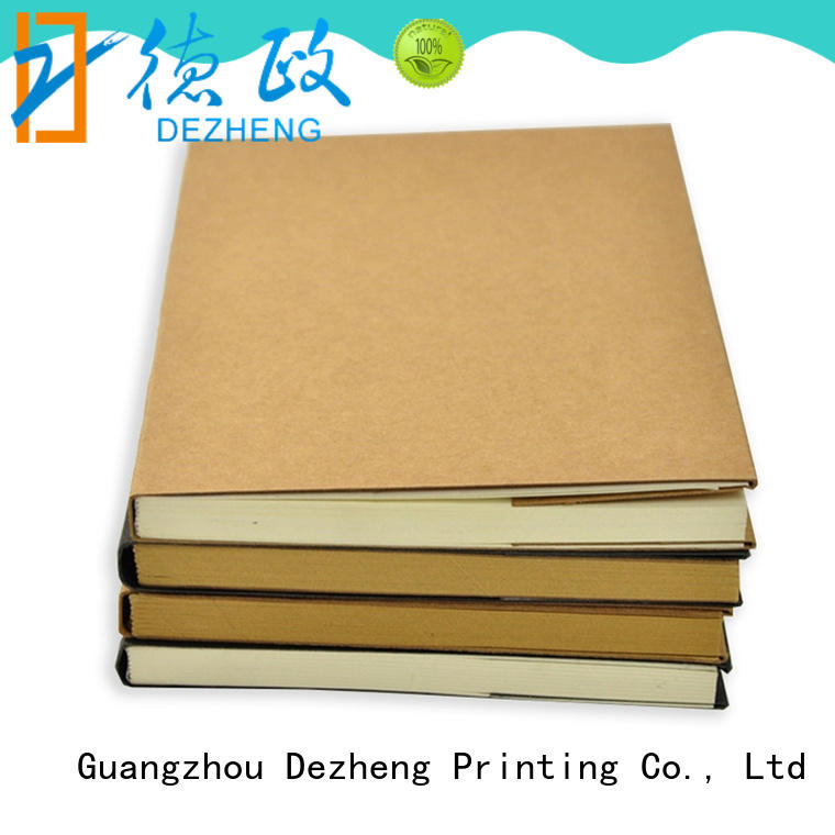 free design Custom Notebook Printing Manufacturers customization For notebooks logo design Dezheng