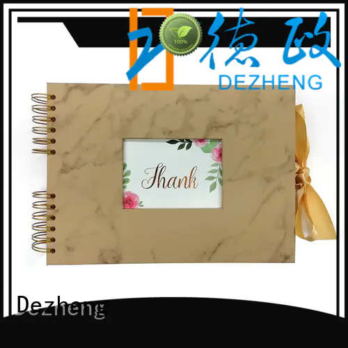 Dezheng latest photo scrapbook supplier For photo saving