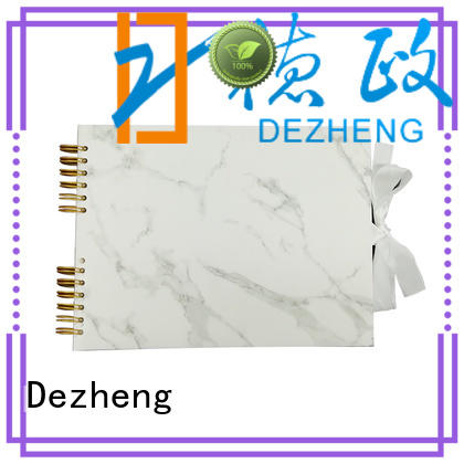Dezheng marble photo album leather company For memory saving