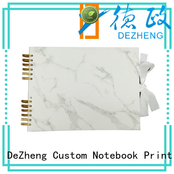 Dezheng portable custom leather photo album company For memory saving