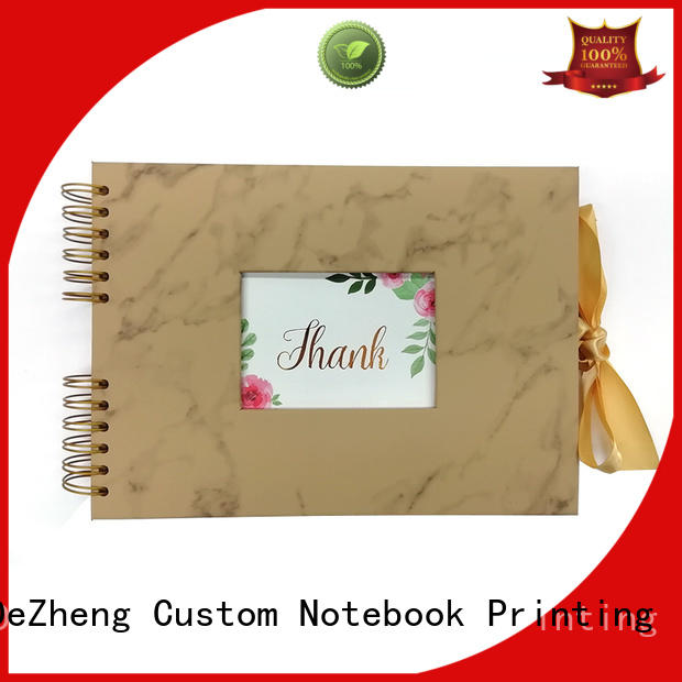 Dezheng print photo album leather supplier For photo saving
