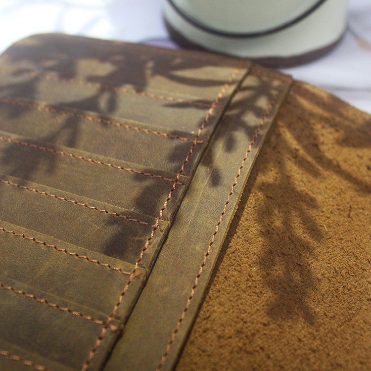 Dezheng New leather journal cover For meeting-1