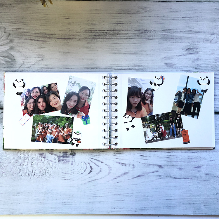 Wholesale Price Mini Custom Print Pu Leather Bf Film Photo Album