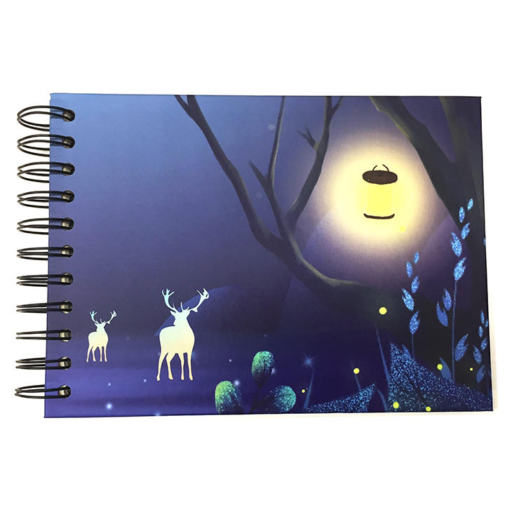 product-Bulk Purchase Spiral Bound 5x7 Self Stick Photo Album With 20 Pages for lovers kids as gift--2