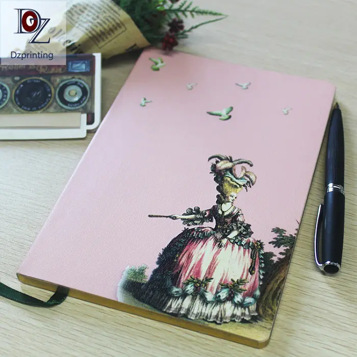 Dezheng color Leather Bound Journals Manufacturers customization for career