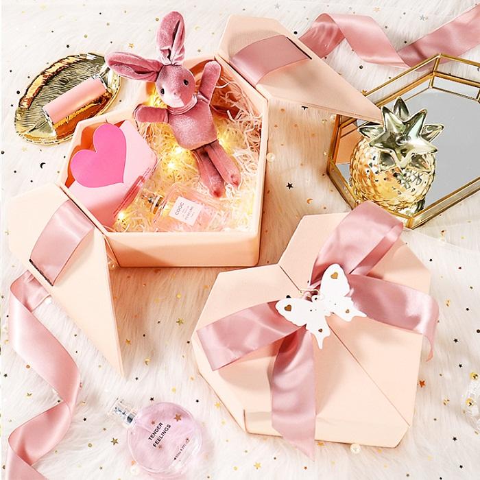 product-Dezheng-Pink heart-shaped gift boxes for birthday-img-2