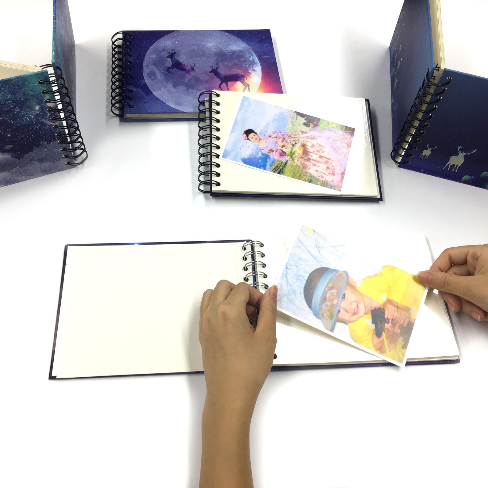 news-Dezheng-Mini DIY Photo Album Self Adhesive Scrapbook-img