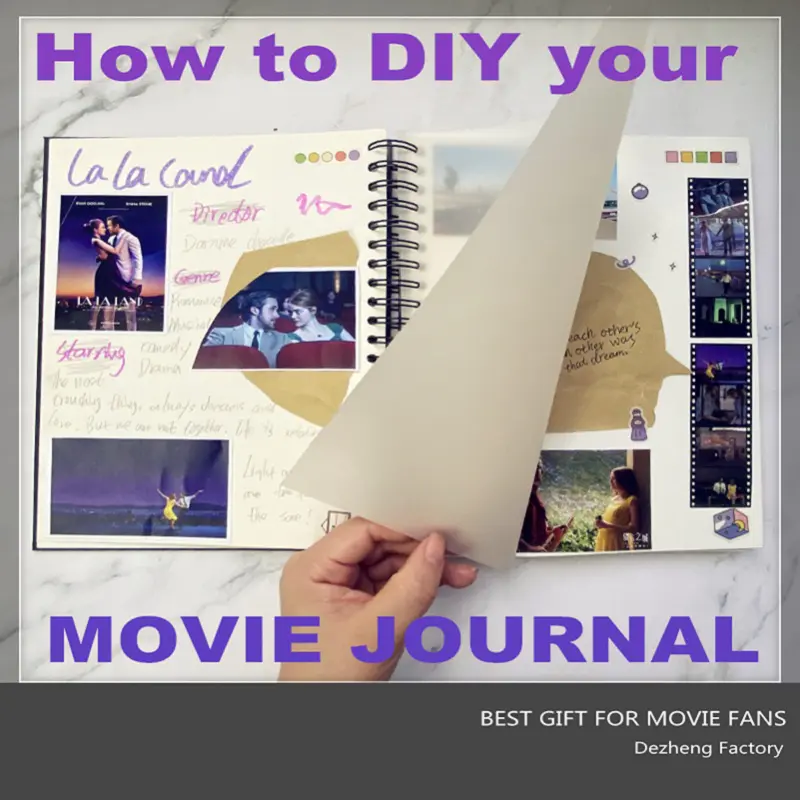 How to make an amazing movie journa movie photo albuml?