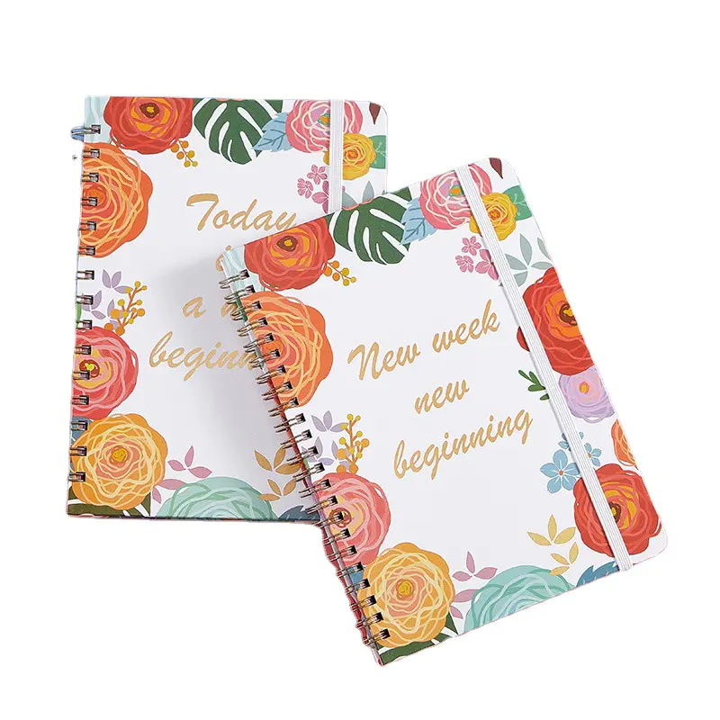 Custom Floral Design Budget Planner & Monthly Weekly Daily Bill Organizer