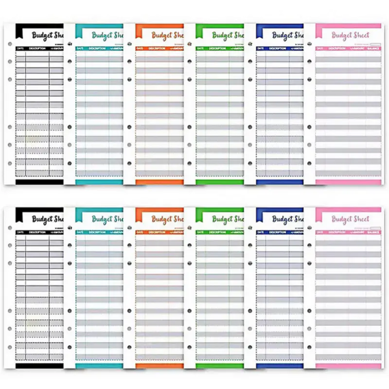 Expense Tracker Notebook A5 Hardcover Budget Planner