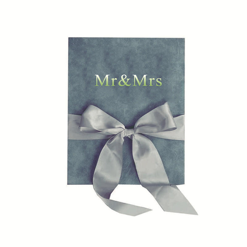 product-Grey Wedding Guestbook, Visitors to Sign at a Wedding, Party, Baby or Bridal Shower-Dezheng--1