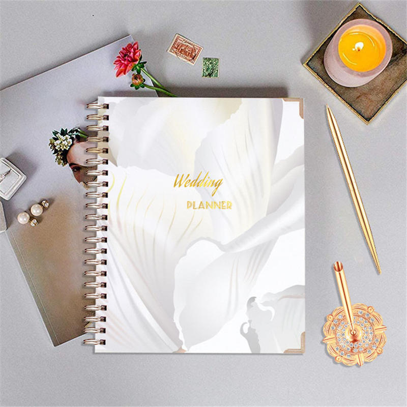 Wedding Planner Book and Organizer for Brides with Gift Box | Engagement Gift for Couples | Hardcover Bridal Planning Journal Oem With Good Price-Dezheng
