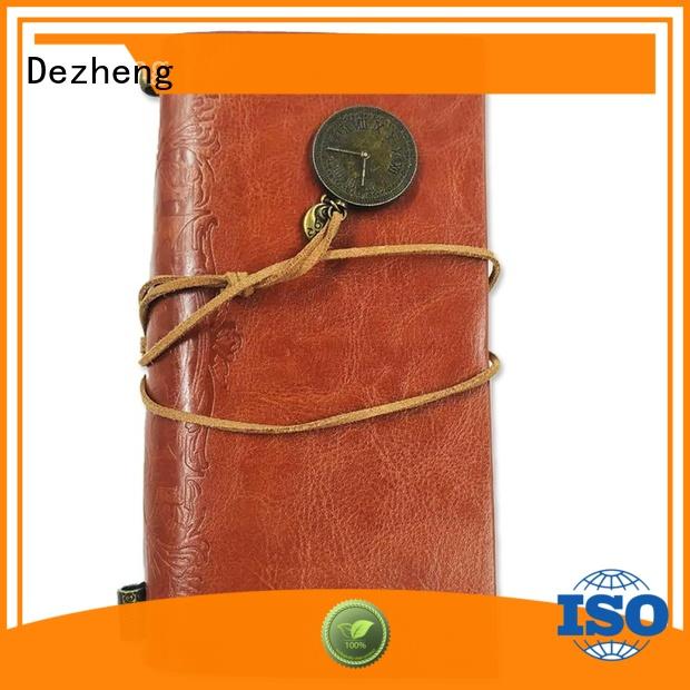 Dezheng leather journal cover bulk production For meeting