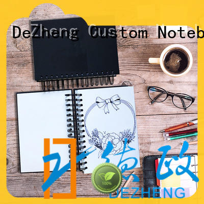 Dezheng Customized custom made sketchbook customization For notebook printing