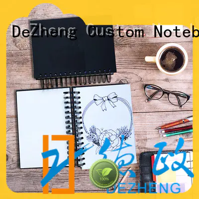 Dezheng Customized custom made sketchbook customization For notebook printing