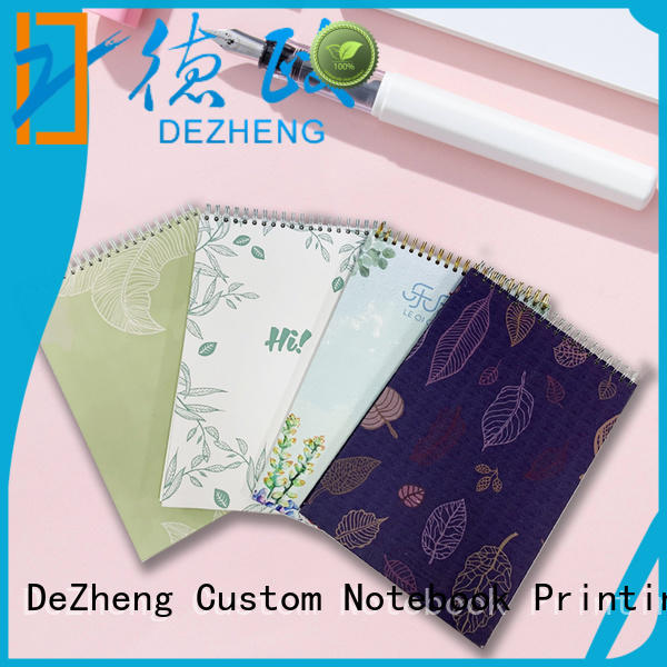 Dezheng design notebooks factory company for journal