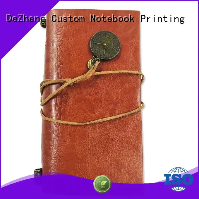 Dezheng durable luxury leather journals Supply For meeting