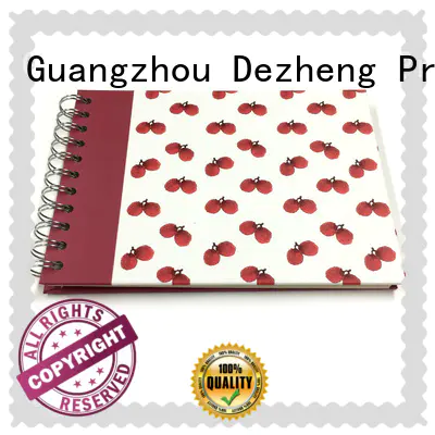 Dezheng durable photo album scrapbook bulk production for gift